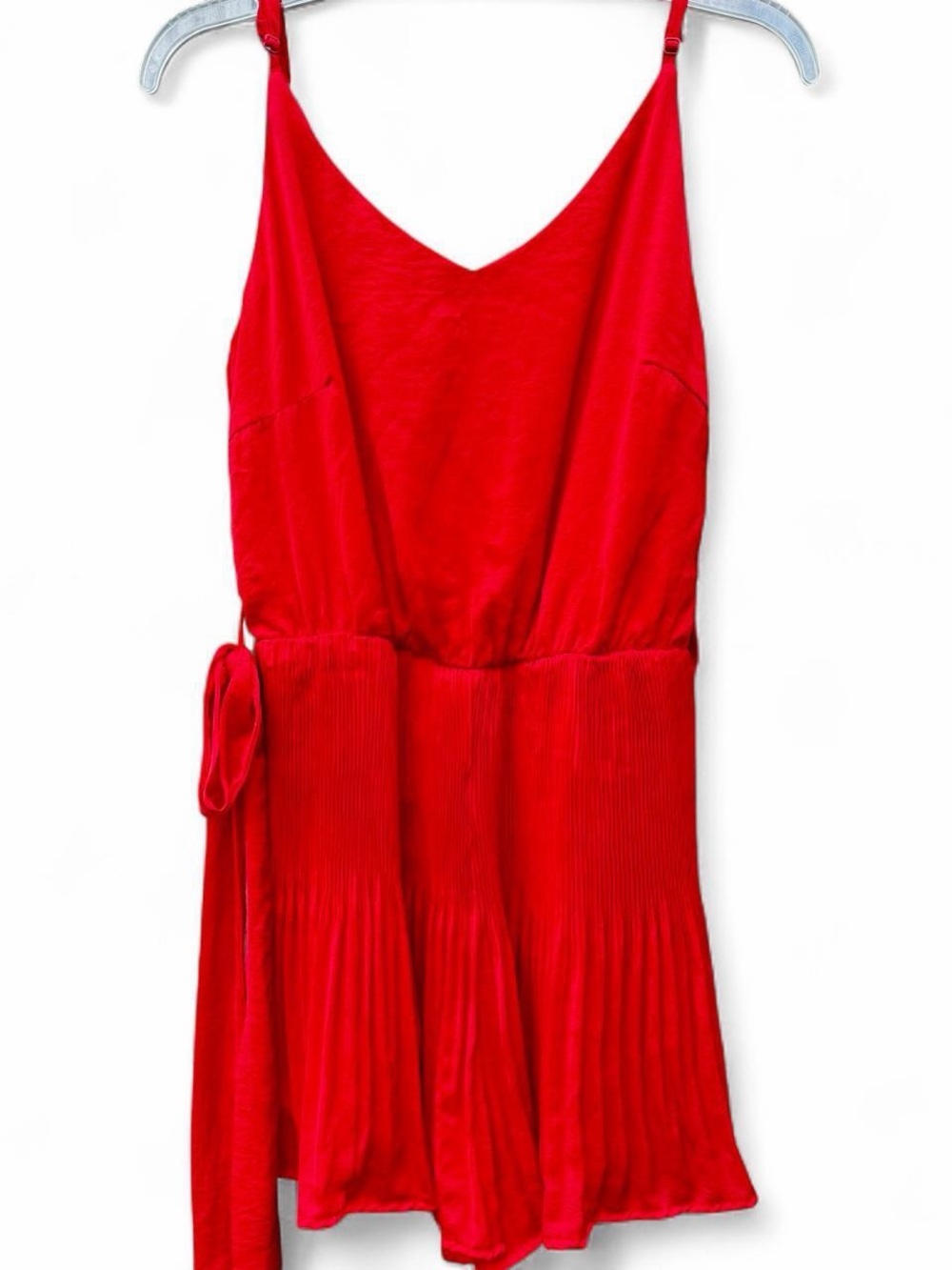 She + Sky Scarlet Red Romper